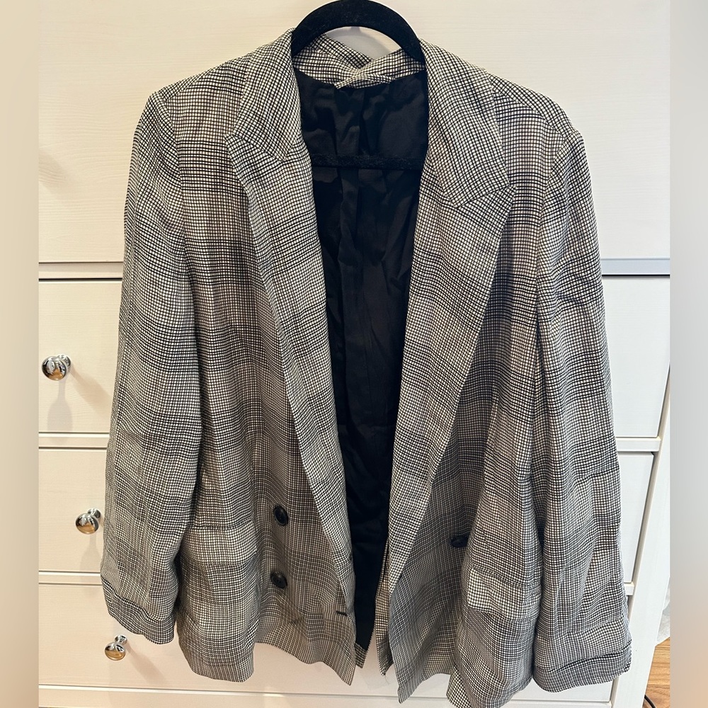 Sz 10 all saints oversized blazer jacket